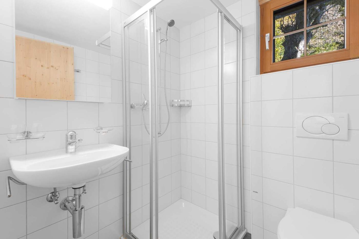Second bathroom with shower