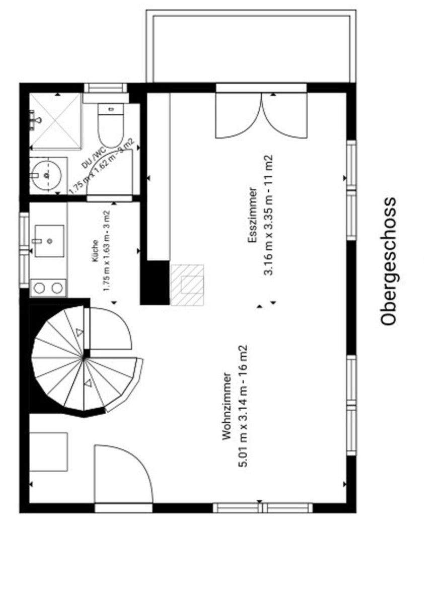 Floor plan – upper floor